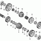 VTX1300C Трансмиссия