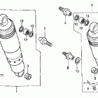 VTX1800F2 Rear shock absorber ('05)