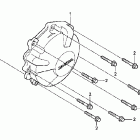 CBR600RR Крышка генератора