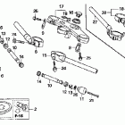 CBR600RR Руль и панель переднего номера
