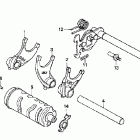 CMX250C Вилка переключения передач