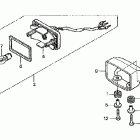 VT750DCA Фонарь задний