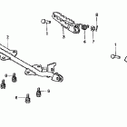 CRF70F Подножки