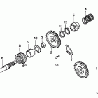 CR85R Кик стартер