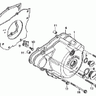 CB250 Крышка картера левая