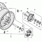 CBR1000RR Заднее колесо