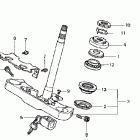 VT750CA Траверса нижняя