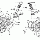 NRX1800EA Головка цилиндра