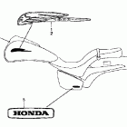 VTX1300C Наклейки и эмблемы