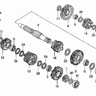CRF230F Трансмиссия