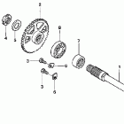CRF450X Балансирный вал