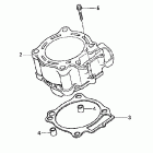 CRF250X Цилиндр