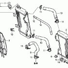CRF250R Радиатор
