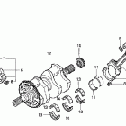 ST1300A Коленвал и поршни