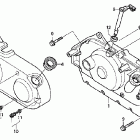 VT750CA Крышка картера правая