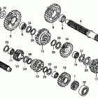 VT750DCA Трансмиссия