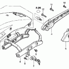 VTX1300C Заднее крыло