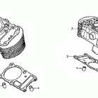 VT750CA Цилиндр