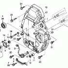 ST1300A Крышка картера задняя
