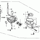 CRF50F Карбюратор