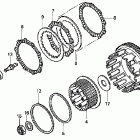 CBR600F4 Сцепление