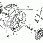ST1300A Переднее колесо