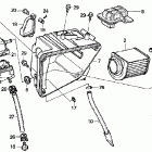 CMX250C Воздухозаборник