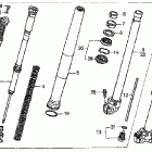 CR250R Передние аммортизаторы