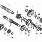 CR250R Трансмиссия