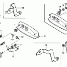 CBR600RR Фонарь задний