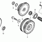 VTX1300C Балансирный вал