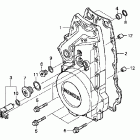 ST1300A Передняя крышка картера