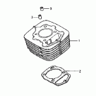 CRF230F Цилиндр