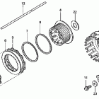VTR1000F Сцепление