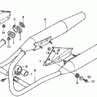 CMX250C Глушитель