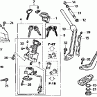 GL1800 Руль и панель переднего номера