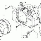 RVT1000R Крышка картера правая