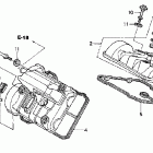 RVT1000R Крышка головки цилиндров