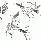 CBR1000RR Подножки