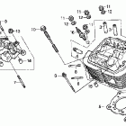 VT750CA Передняя головка цилиндров