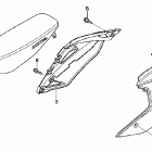 CRF450X Сиденье и обшивка боковая