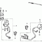 RVT1000R Рулевые переключатели и троса