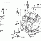 CRF250R Головка цилиндра