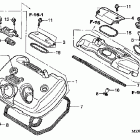 VT600CD Cylinder head cover ('04 / '05-ac)