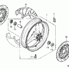 CBR600RR Переднее колесо