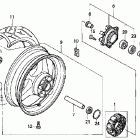 CBR600F4 Заднее колесо