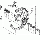CRF250X Заднее колесо