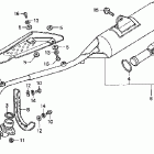 CRF50F Глушитель