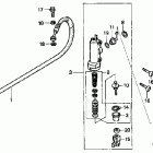 CR85R Задний тормозной цилидр
