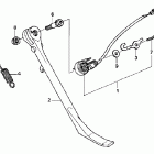 VTX1300S Подножка